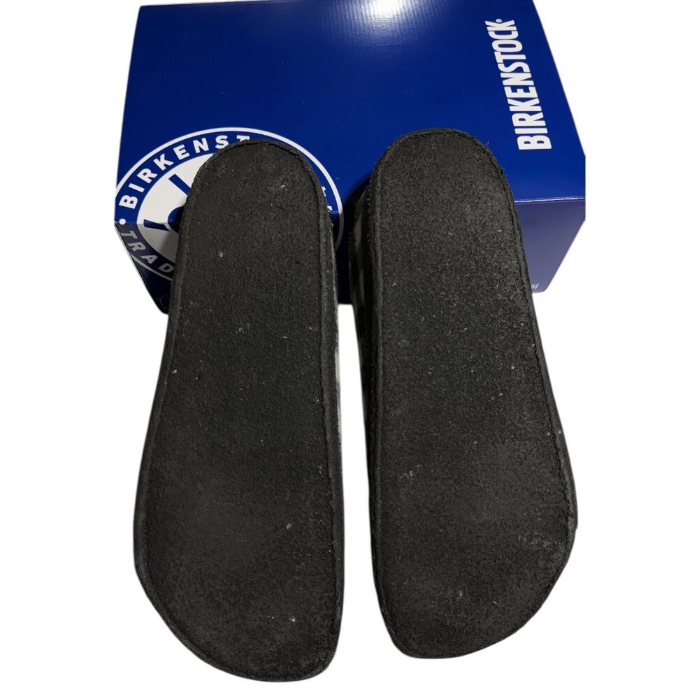 Birkenstock Zermatt Rivet Shearling Plaid Clogs EU 45 US 12 Regular Width - Picture 3 of 5